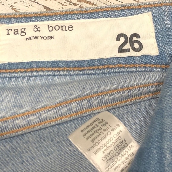 Rag & Bone Cate Mid-Rise Ankle Skinny Camo Jeans - Picture 2 of 10